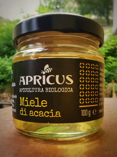 miele di acacia biologico 100g apricus